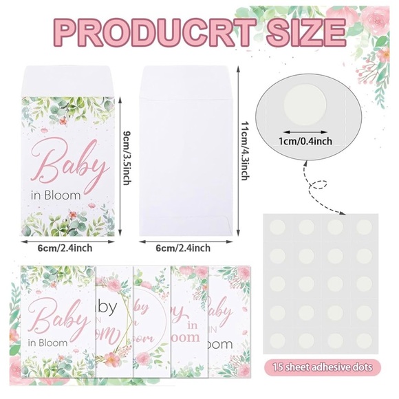 BABY IN BLOOM BABY SHOWER LOT - Picture 11 of 14